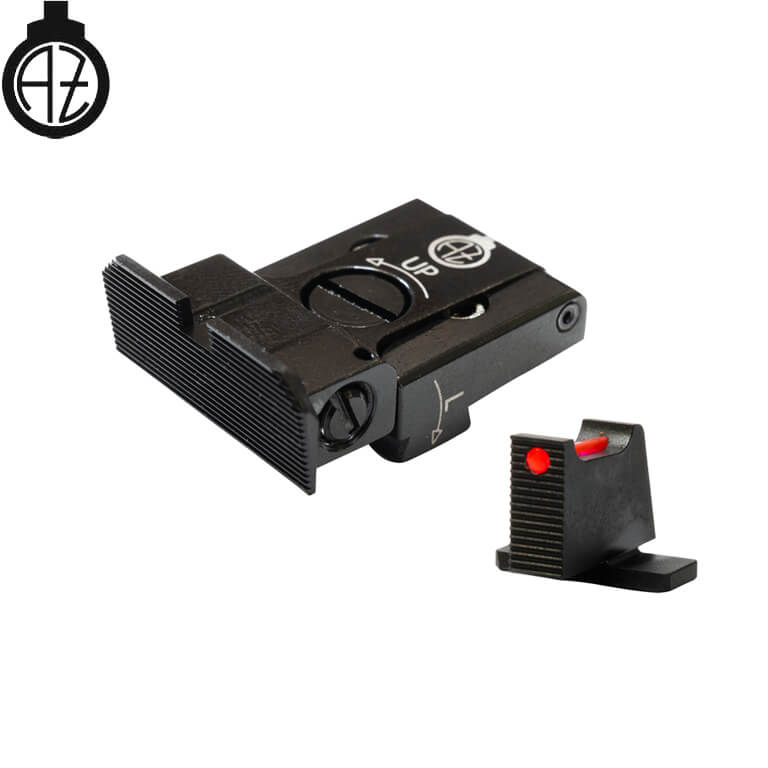 Springfield XD-XDM-XDS, HS Produkt HS-9, SF19 & S-Line justerbar sikten med fiberoptik | typ A 