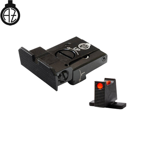 Springfield XD-XDM-XDS, HS Produkt HS-9, SF19 & S-Line justerbar sikten med fiberoptik | typ A 