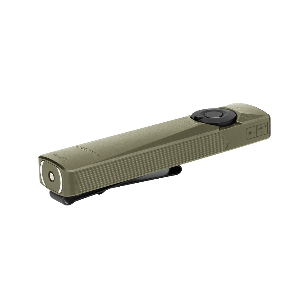 Olight Arkfeld Ultra | platt 3-i-1 EDC ficklampa | 1.400 lm - Olive Green