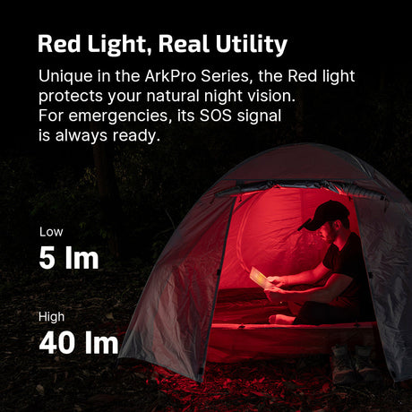 Olight ArkPro Lite | platt 3-i-1 EDC ficklampa | 1.200 lm