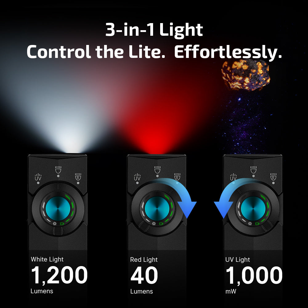 Olight ArkPro Lite | platt 3-i-1 EDC ficklampa | 1.200 lm