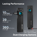 Olight ArkPro Lite | platt 3-i-1 EDC ficklampa | 1.200 lm