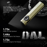 Olight ArkPro Ultra | platt 4-i-1 EDC ficklampa | 1.700 lm - Olive Green