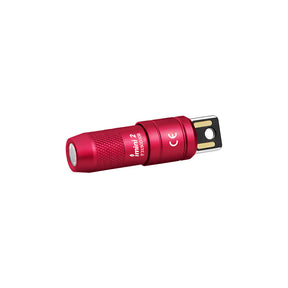 Olight imini 2 | mini uppladdningsbar nyckelringsficklampa | 50 lm - Passionate Red