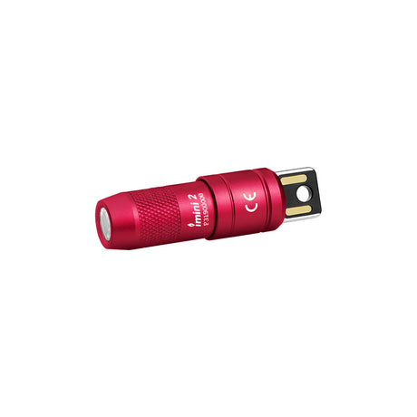 Olight imini 2 | mini uppladdningsbar nyckelringsficklampa | 50 lm - Passionate Red