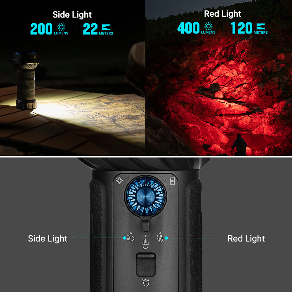Olight Marauder 2 Mini | kraftfull uppladdningsbar ficklampa | 10.000 lm