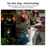 Olight Oclip Pro | multifunktionell clip ficklampa | 500 lm