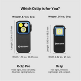 Olight Oclip Pro | multifunktionell clip ficklampa | 500 lm