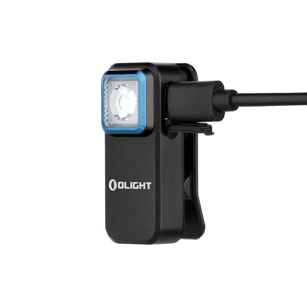 Olight Oclip | uppladdningsbar EDC clip light | 300 lm - Black