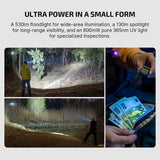 Olight Oclip Ultra | 3-i-1 clip-on EDC-ficklampa | 530 lm - Olive Green