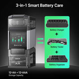 Olight Ostation 2 Pro | smart AA/AAA batteriladdare | 3-i-1