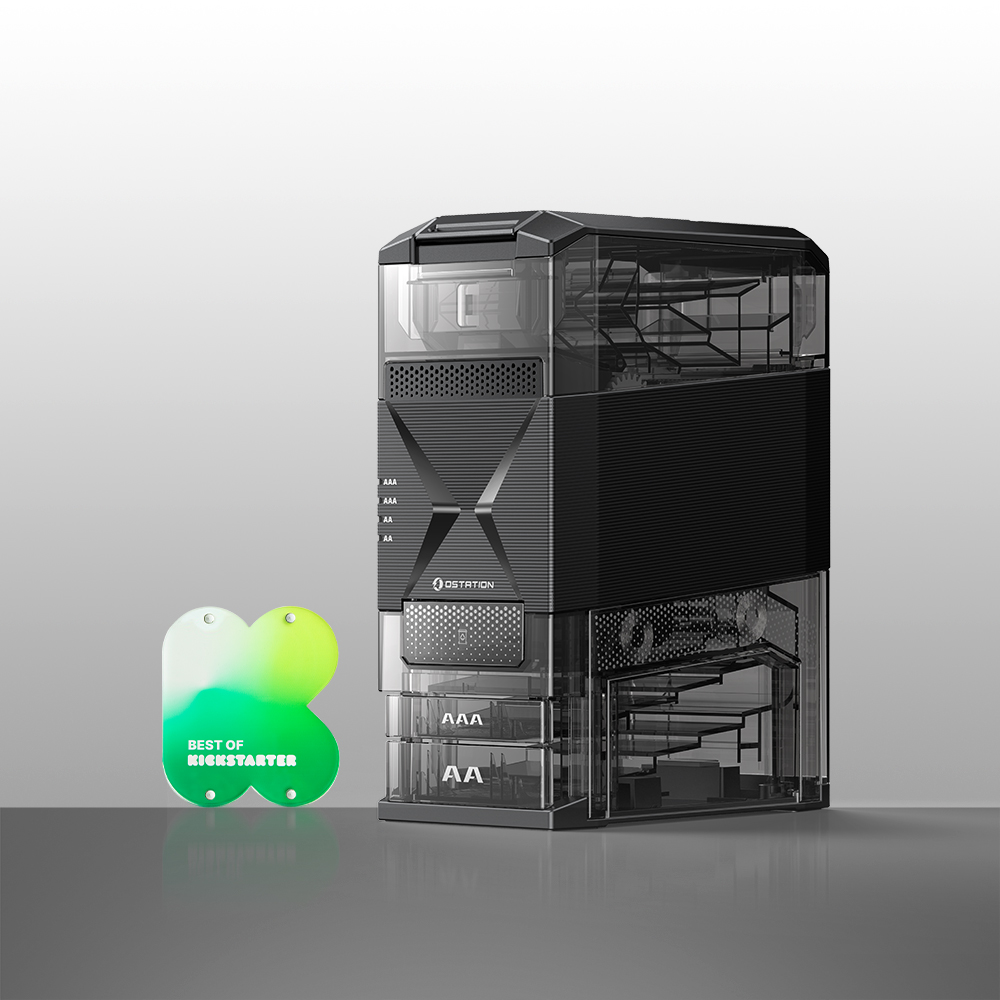 Olight Ostation 2 | smart AA/AAA batteriladdare | 3-i-1