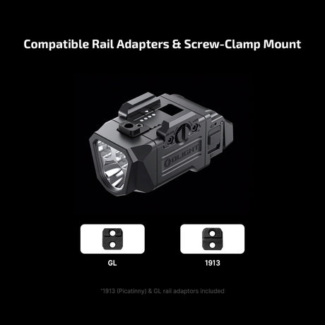 Olight PL X | pistollampa | 1.200 lm