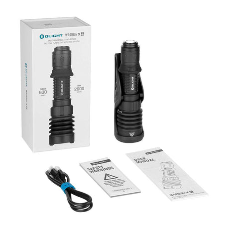 Olight Warrior X 4 | taktisk ficklampa | 2.600 lm