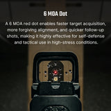 Osight SE [röd] | 6 MOA