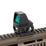 Picatinny rödpunktsmontage with raiser [21 mm] | Trijicon RMR footprint