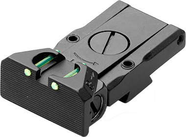 Remington 1911 R1 justerbart baksikte | fiberoptik