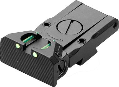 Remington 1911 R1 justerbart baksikte | fiberoptik