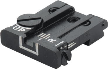 Sig [P220 P225 P226 P227 P229 P320] justerbart baksikte | vita linjer