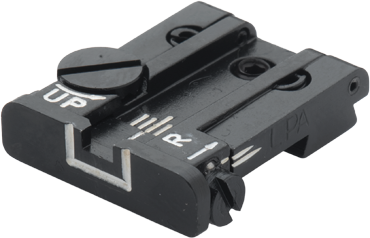 Sig [P220 P225 P226 P227 P229 P320] justerbart baksikte | vita linjer