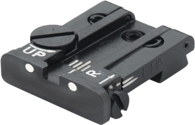 Sig P226 LDC justerbart baksikte | vita punkter