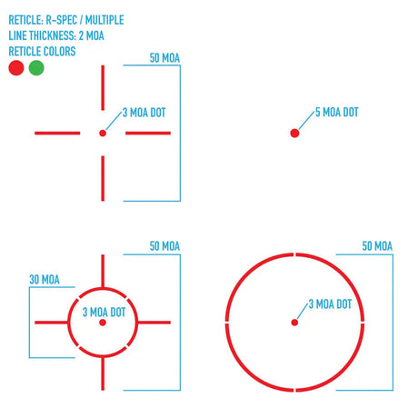 Sightmark Ultra Shot R-Spec Reflex Sight rödpunktsikte