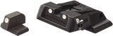 Smith & Wesson M&P justerbara sikten | vita punkter