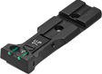 Smith & Wesson revolver [686 629 19 66 586 & other] rödpunktsklar justerbart baksikte | fiber optic