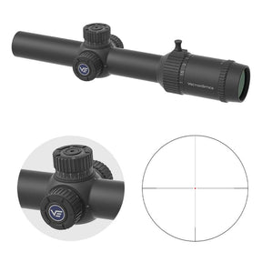 Vector Optics Forester 1-8x24 Fiber SFP kikarsikte